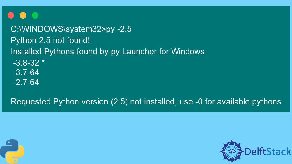 Check If Python Is Installed In Windows Delft Stack